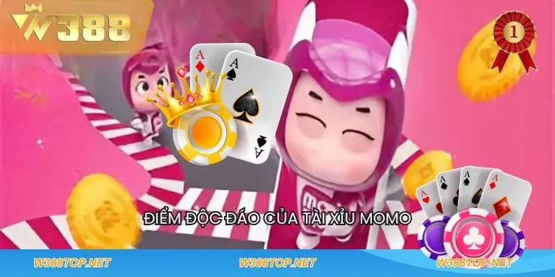 Điểm độc đáo của tài xỉu momo