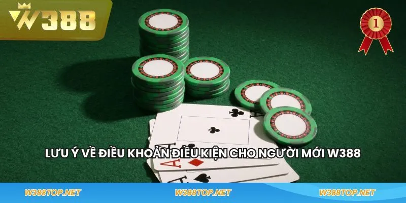 Lưu ý về điều khoản điều kiện cho người mới W388