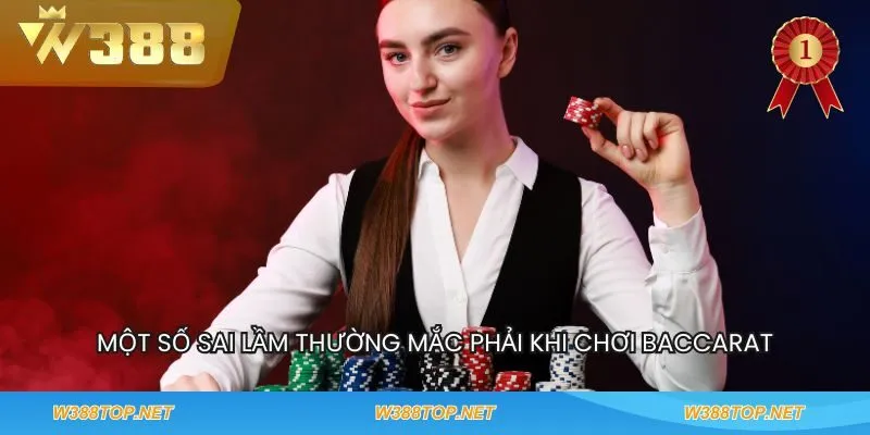 Một số sai lầm thường mắc phải khi chơi Baccarat